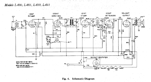 L-611 ; General Electric Co. (ID = 170240) Radio