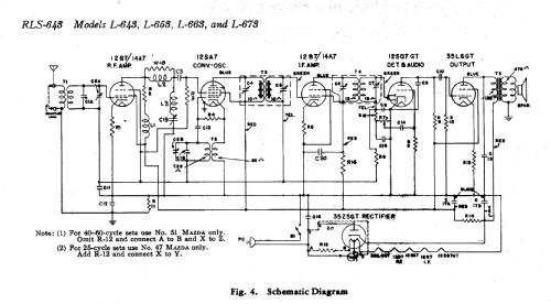 L-643 ; General Electric Co. (ID = 170307) Radio