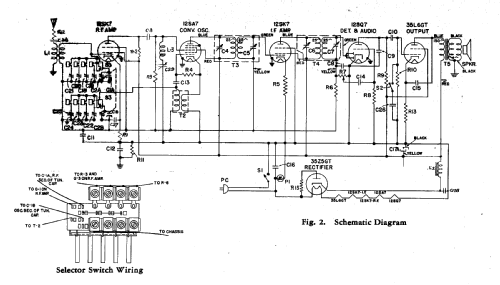 L-651 ; General Electric Co. (ID = 170313) Radio