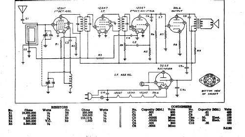 LCP-596 ; General Electric Co. (ID = 170518) Radio