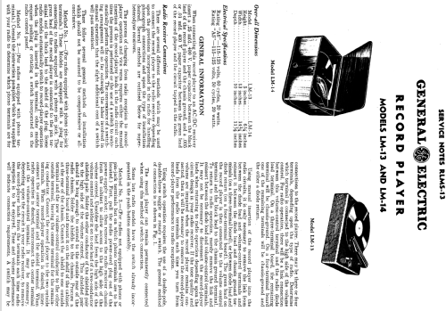 LM-14 ; General Electric Co. (ID = 1133864) Reg-Riprod