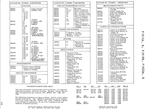 AM FM Eleven Transistor P1815A; General Electric Co. (ID = 2017238) Radio