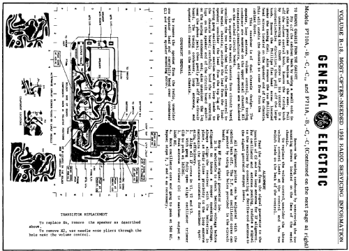 P711A ; General Electric Co. (ID = 137704) Radio