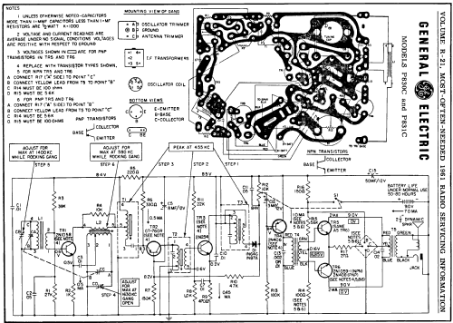 Six Transistor P831C; General Electric Co. (ID = 143828) Radio