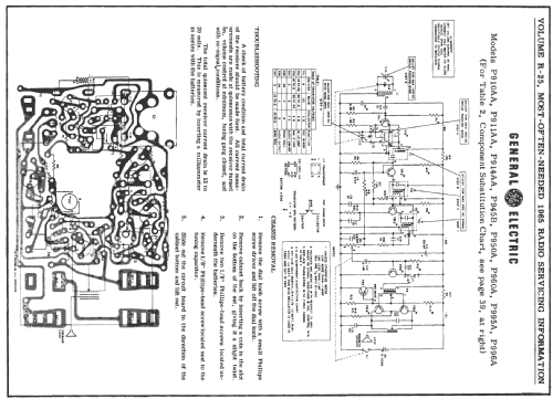 6 Transistor P945B; General Electric Co. (ID = 189162) Radio