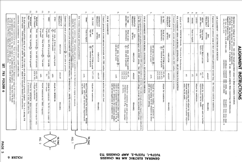 RC7531A Ch= TU376-1 + T15; General Electric Co. (ID = 524261) Radio