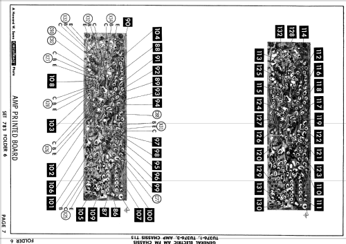 RC7531A Ch= TU376-1 + T15; General Electric Co. (ID = 524267) Radio