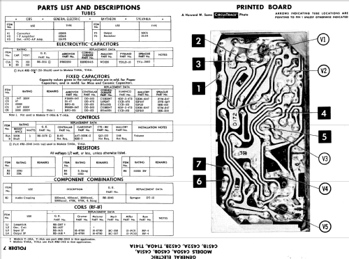 T140A ; General Electric Co. (ID = 542053) Radio