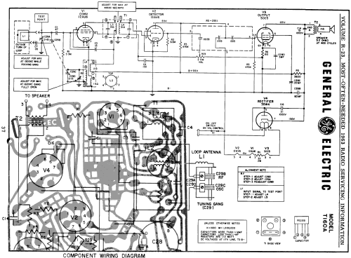 T160A ; General Electric Co. (ID = 170275) Radio