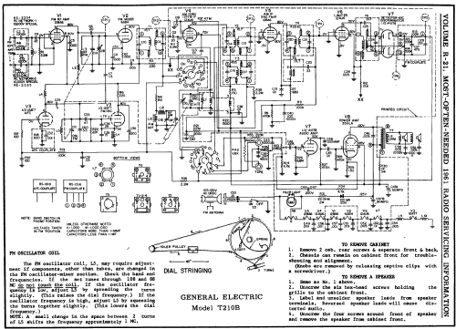 Musaphonic Dual Speaker T-210B; General Electric Co. (ID = 143799) Radio