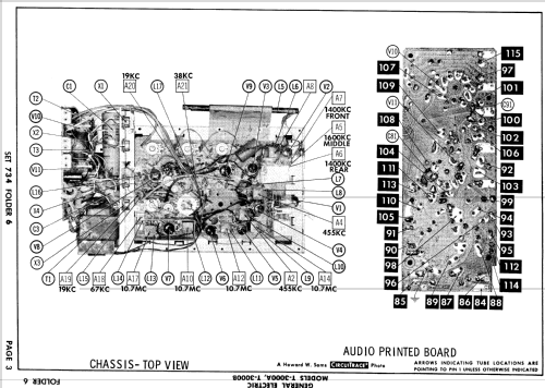 T-3000B ; General Electric Co. (ID = 522844) Radio