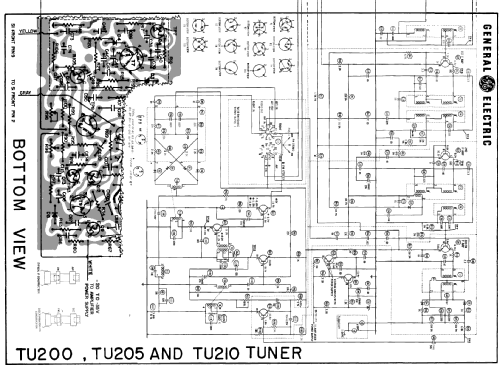 TU205 ; General Electric Co. (ID = 207179) Radio