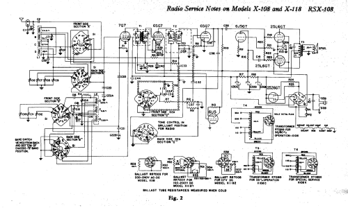 X-118 ; General Electric Co. (ID = 170575) Radio