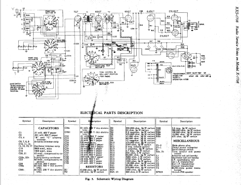 X-1708 ; General Electric Co. (ID = 170586) Radio