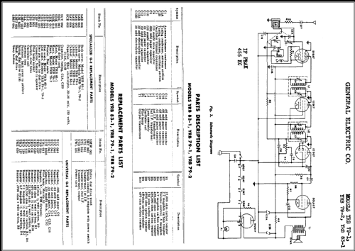 YRB 83-1 ; General Electric Co. (ID = 384525) Radio