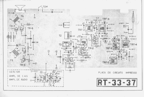 Rádio Portátil RT33-37; General Electric Do (ID = 2612751) Radio