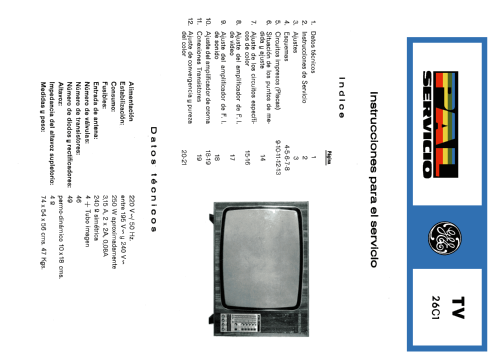 26C1; General Eléctrica (ID = 2473690) Television