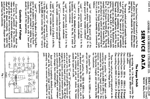 Grunow 1152 Ch= 11-A; General Household (ID = 681748) Radio