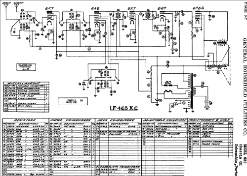 Grunow 632 Teledial Ch= 6-H; General Household (ID = 683222) Radio