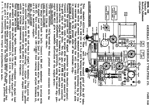 Grunow 654 Ch= 6-N; General Household (ID = 684023) Radio