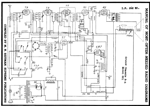 Grunow 801 Ch= 8-A; General Household (ID = 213344) Radio