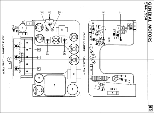 554 Sonomatic ; General Motors of (ID = 2311642) Car Radio