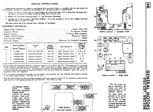 982697 ; General Motors of (ID = 816684) Car Radio