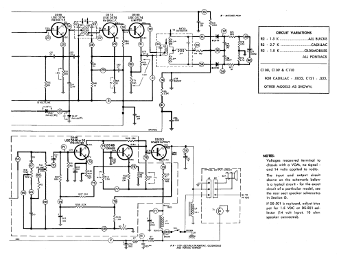 990553 ; General Motors of (ID = 2594075) Car Radio