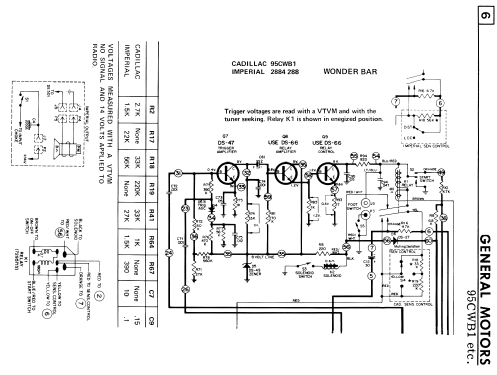 Cadillac 95CWB1; General Motors of (ID = 2575599) Car Radio