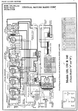 130 'The Sheraton' ; General Motors Radio (ID = 2915303) Radio