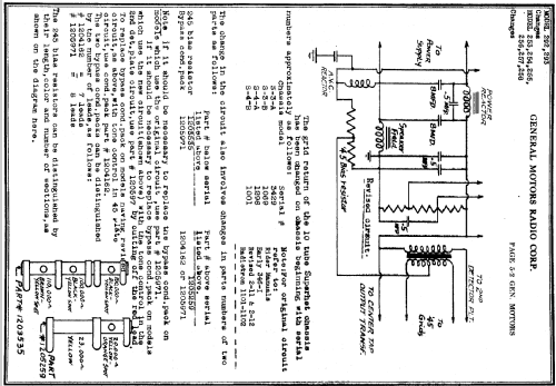 Queen Anne 254 Ch= S-3A; General Motors Radio (ID = 244503) Radio