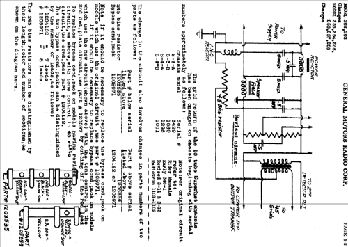 293 Ch= S-4B; General Motors Radio (ID = 468053) Radio