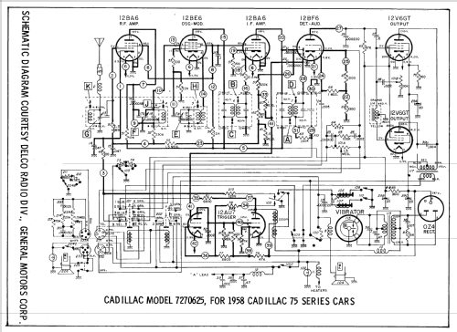 Delco 7270625 ; General Motors Radio (ID = 2596053) Car Radio