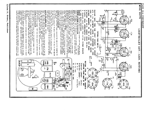 Pocket Portable 985775; General Motors Radio (ID = 621397) Radio