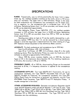 Admittance Meter 1602-B ; General Radio (ID = 2950891) Equipment