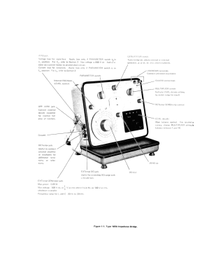 Impedance Bridge 1656; General Radio (ID = 2952442) Equipment