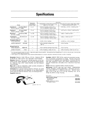 Impedance Bridge 1656; General Radio (ID = 2952443) Equipment