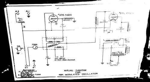 Modulated Oscillator 484 & 484A ; General Radio (ID = 1279159) Ausrüstung