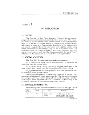 Pulse Generator 1217-B; General Radio (ID = 2952932) Equipment