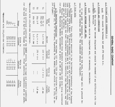 Vacuum-Tube Voltmeter 726-A; General Radio (ID = 2263352) Ausrüstung
