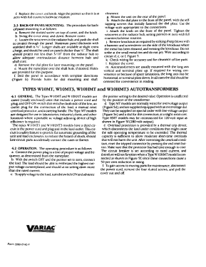 Variac Autotransformer W10MT; General Radio (ID = 2955425) Fuente-Al