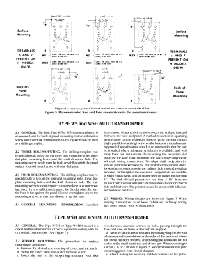 Variac W5; General Radio (ID = 2954989) A-courant