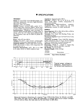 Wide Range Oscillator 1310-A; General Radio (ID = 2955420) Equipment