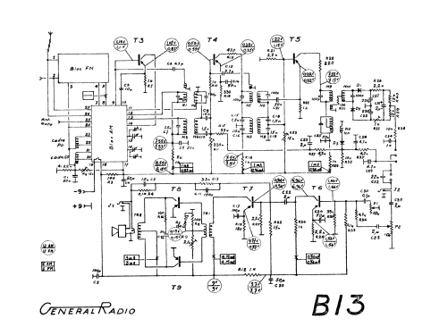 Gerfaut B13; Général-Radio; Dijon (ID = 2571585) Radio