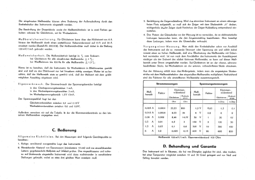 Vielfachmesser - Multizet II ; Gerätewerk Karl-Marx (ID = 1184401) Equipment