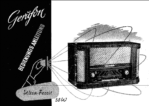 Ultra-Ferrit 58W; Gerufon-Radio Walter (ID = 639999) Radio