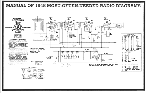 56 B ; Gilfillan Bros.Inc.; (ID = 88255) Radio