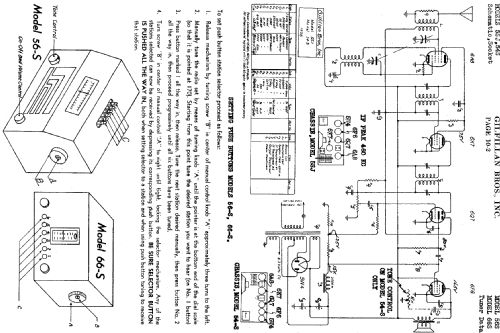 66-S ; Gilfillan Bros.Inc.; (ID = 703291) Radio