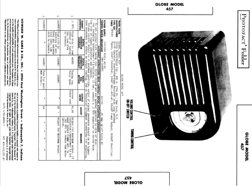 457 ; Globe Electronics, (ID = 974584) Radio