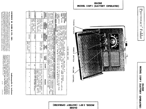 5BP1; Globe Electronics, (ID = 462248) Radio